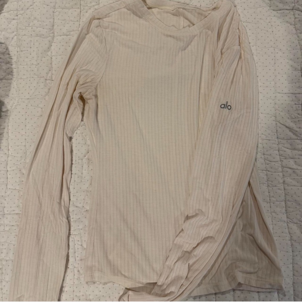Alo Ribbed Seacoast Long Sleeve